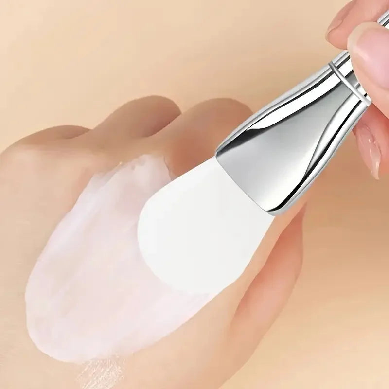 pinceau d'application masque en silicone lavable.
